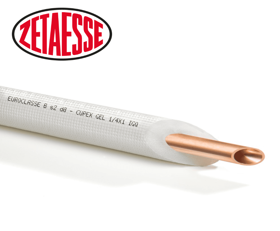 Gypa Bakri CUPEX GEL C të Izoluar – Për Klimatizim dhe Ftohje Ø 6.35 mm (1/4”) – 19.05 mm (3/4”)