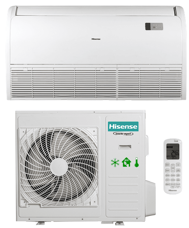 Kondicioner HISENSE dysheme-tavan 9,5 kW AUV105UURRKC7 / AUV105UR4RC8 